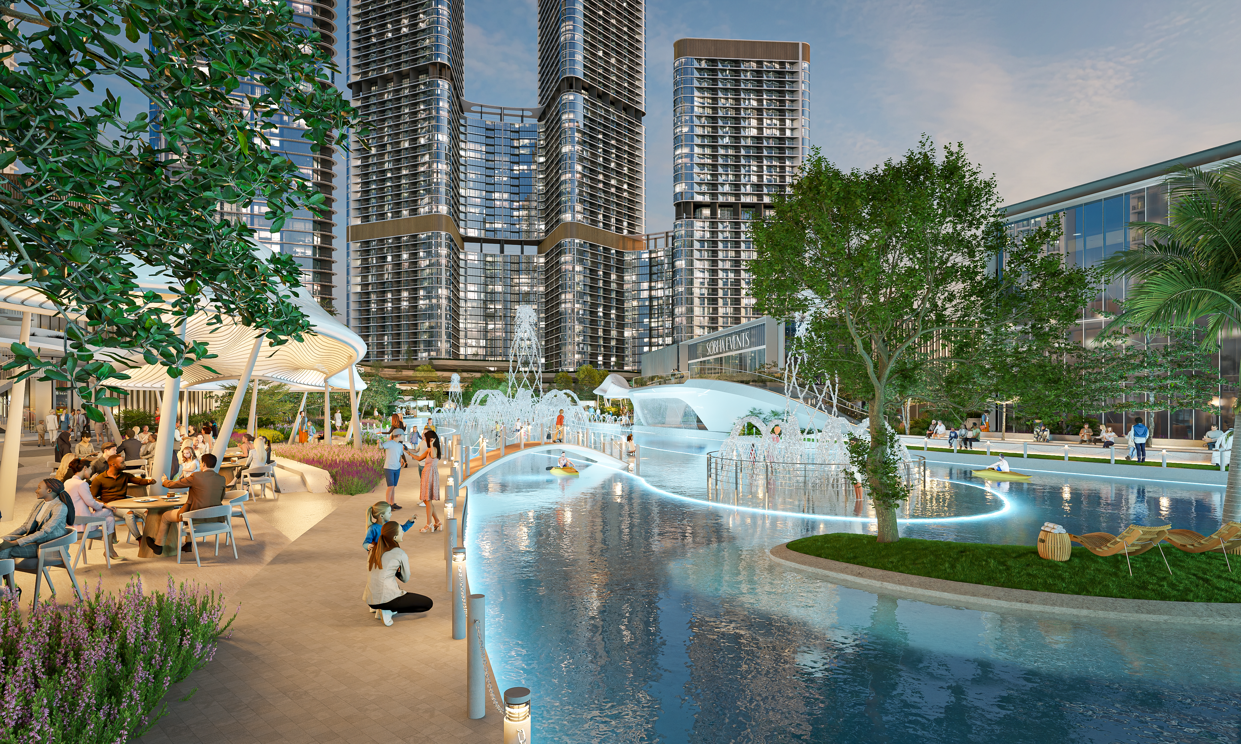 Apartamentos de lujo en Skyvue Solair en Sobha Hartland 2